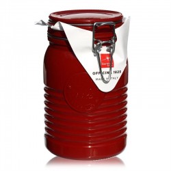 Банка для зберігання 1000 мл.  OFFICINA BRIGHT RED BormioliRocco - 540635MTV121