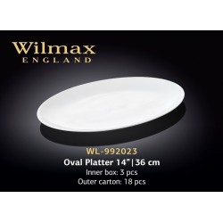 Wilmax Блюдо овальне 36см WL-992023