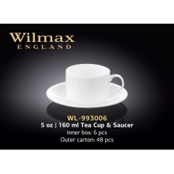 Wilmax Чашка чайна блюдце 160мл WL-993006