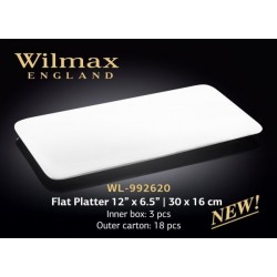 Wilmax Блюдо пласке прямокутне 30х16см WL-992620