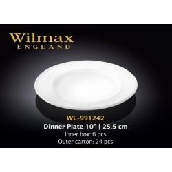 Wilmax Тарілка обідня кругла 25.5см WL-991242