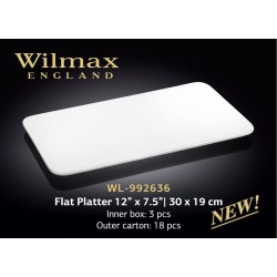 Wilmax.Блюдо пласке прямокутне 30х19см WL-992636