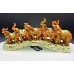 Сувенір Статуетка 5 слонів 24см. -  RS126