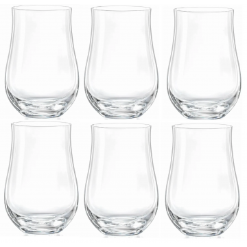 Склянки високі набір 6 штук 450мл Tulipa Bohemia - b25300/450
