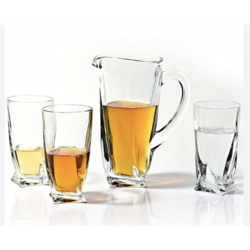 Набір для напоїв -7предметів Quadro Bohemia - b99999-99A44/350