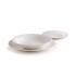 Тарілка глибока 23 см. HoReCa White Moon BORMIOLI-ROCCO - 480180F27321990