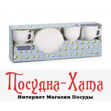 Набір чайний 12 предметів 220мл. Luminarc Trianon - E8845