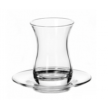 Склянка-блюдце 160 мл. Tea&coffee*PASABAHCE - 96308-1