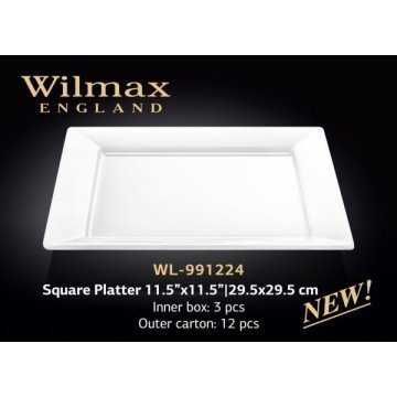 Блюдо квадратне 29,5см. Wilmax - WL-991224
