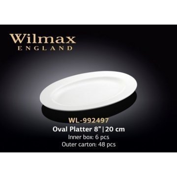 Wilmax Блюдо овальне з-полями 20см WL-992497
